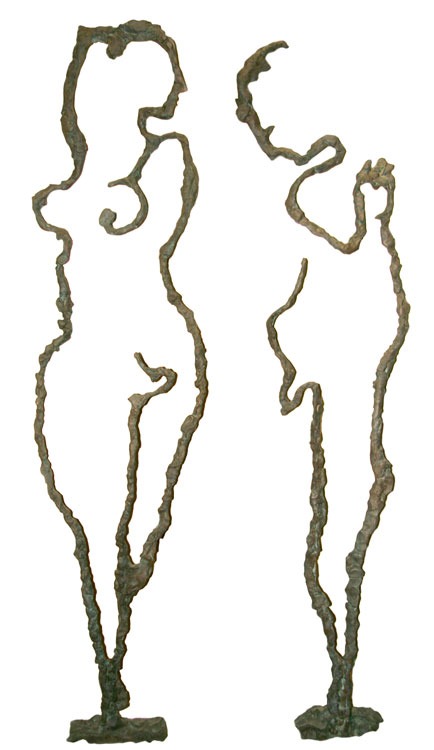 Adam and Eve. Bronze. h – 180sm.2007